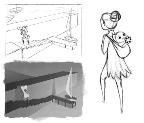Monument valley Sketches